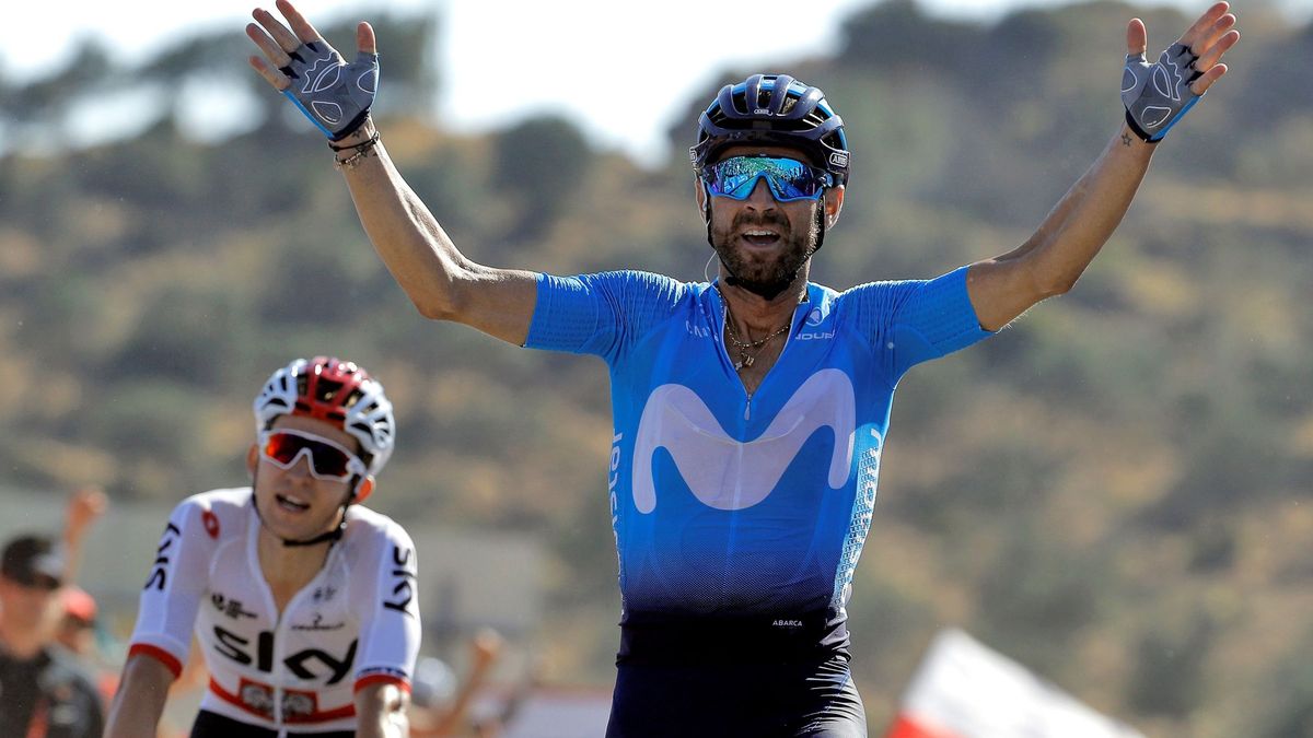 Alejandro Valverde cumple a la primera: "Ya he salvado el 80 % de la Vuelta para mí"