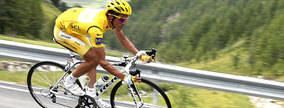 Foto: Alberto Contador sentencia el Tour en los Alpes