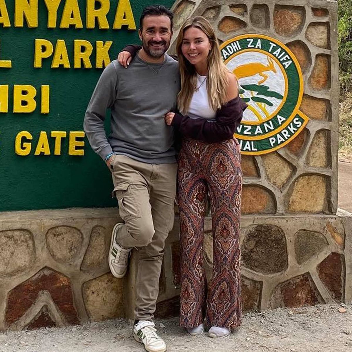 Las primeras vacaciones como pareja de Juanma Castaño y Helena Condis en  Tanzania