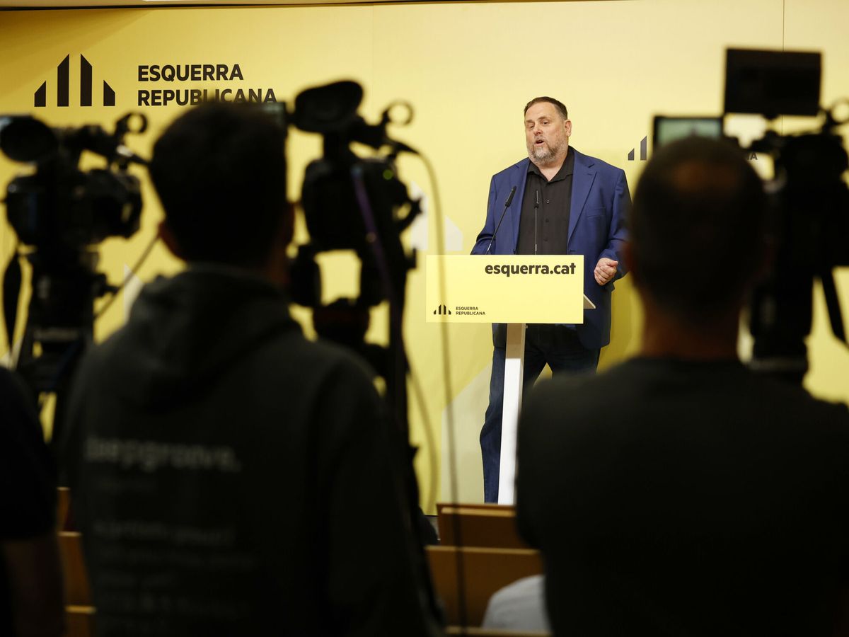 Foto: El presidente de ERC, Oriol Junqueras, en una imagen de archivo. (Kike Rincón/Europa Press)