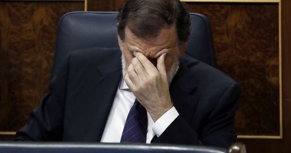 Foto: Mariano Rajoy, en el Congreso. (EFE)