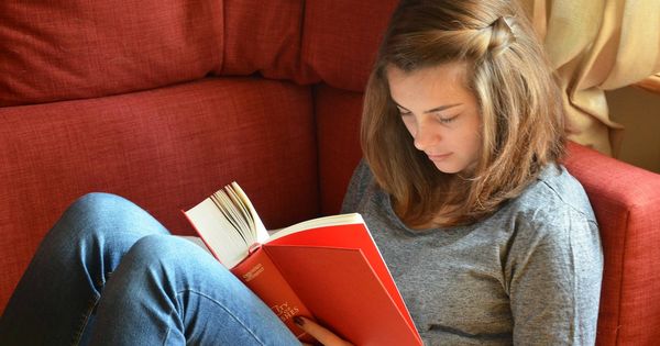 Foto: Una chica leyendo un libro (Pixabay)