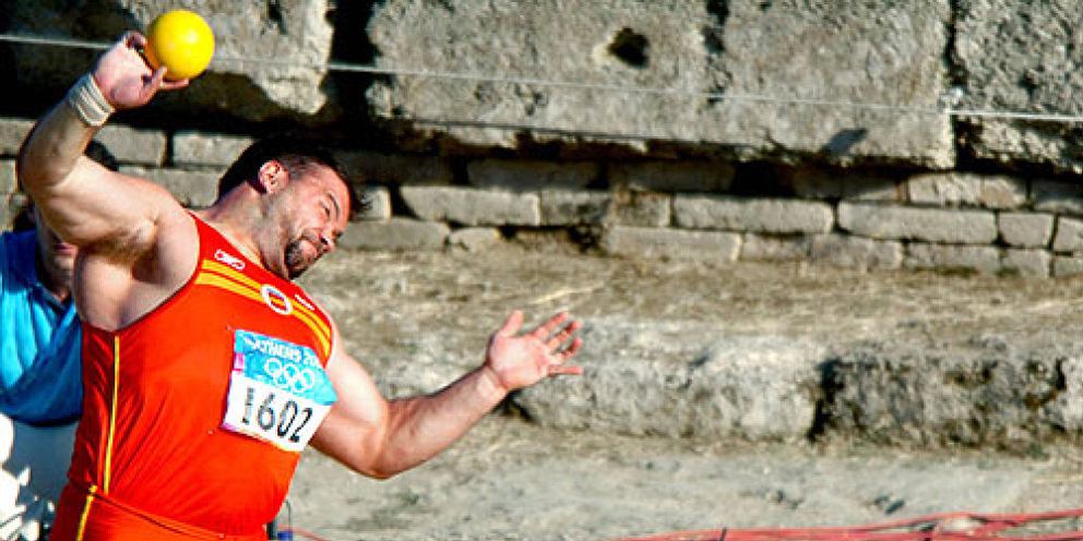 Foto: Manuel Martínez puede ser bronce en lanzamiento de peso en Atenas 'gracias' al dopaje