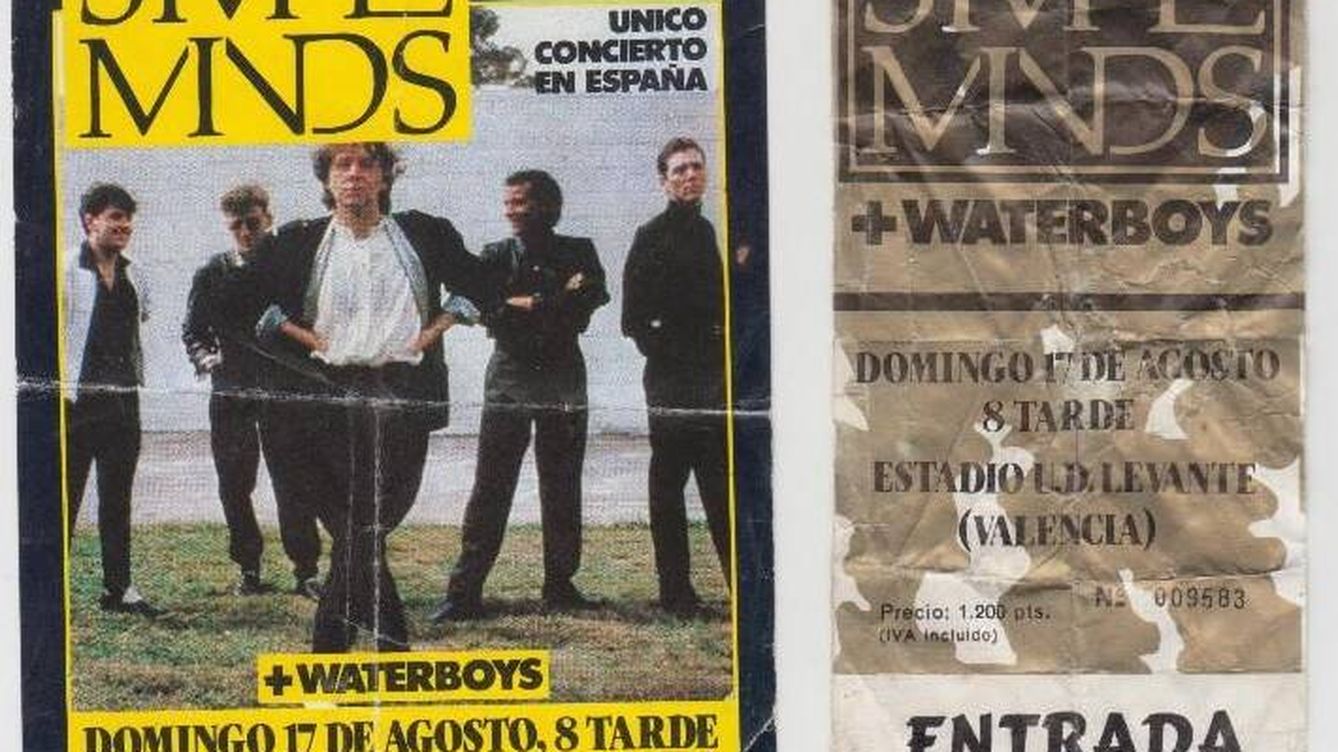 Simple Minds en la Valencia de 1986: el concierto que marcó a los 'boomers' del Turia