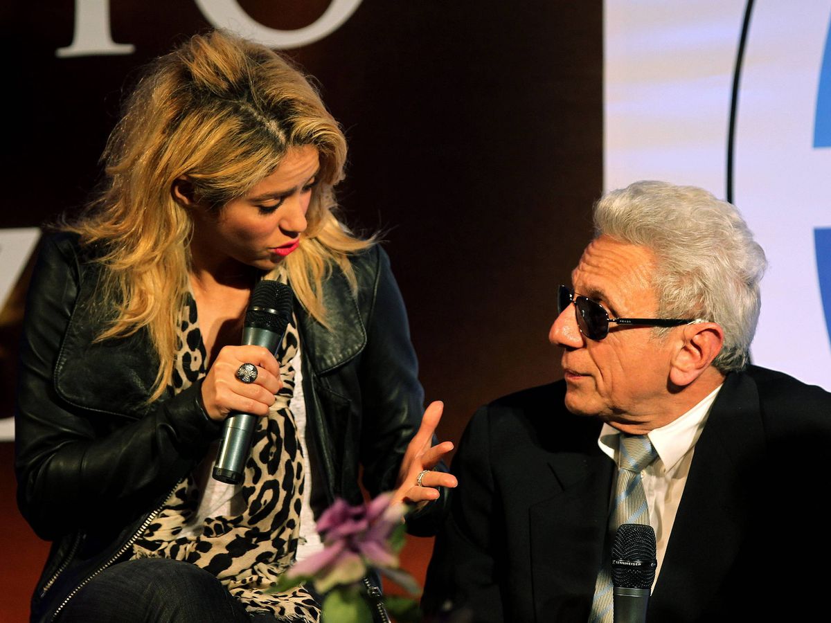 Foto: Shakira y William Mebarak, en un acto público. (EFE)