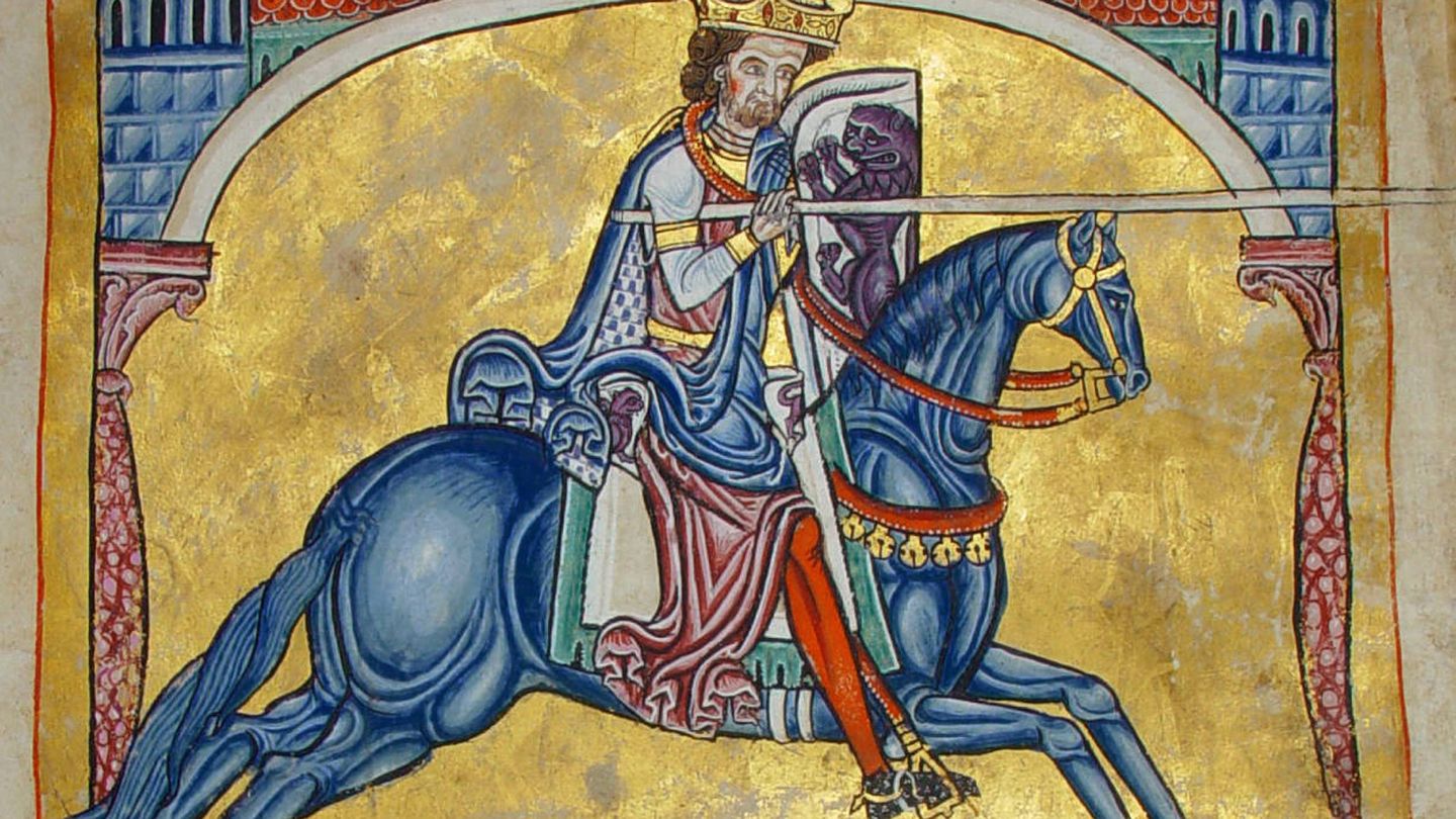 Alfonso IX de León y Galicia.