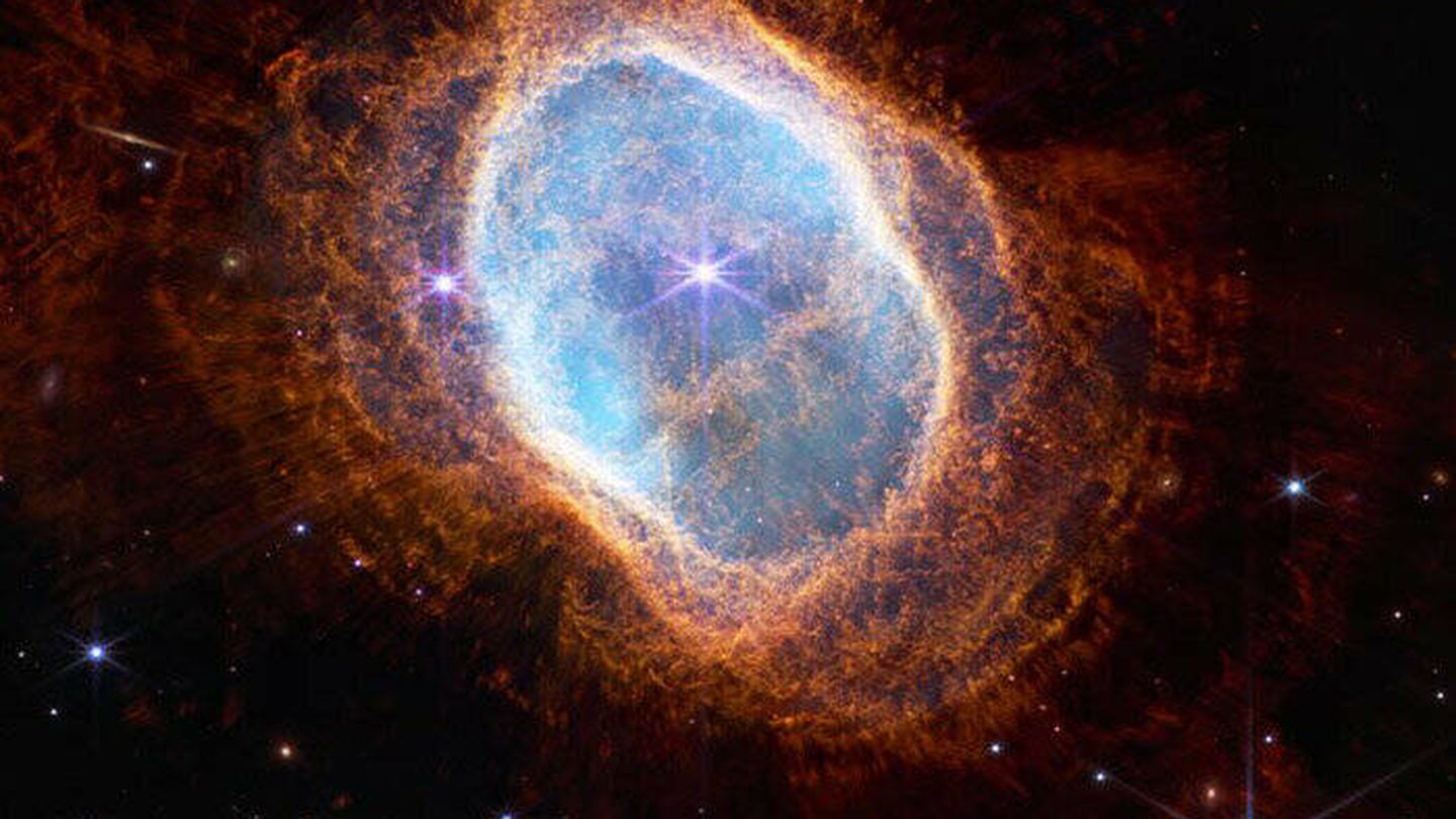 Nebulosa del Anillo del Sur vista por el James Webb. (NASA)