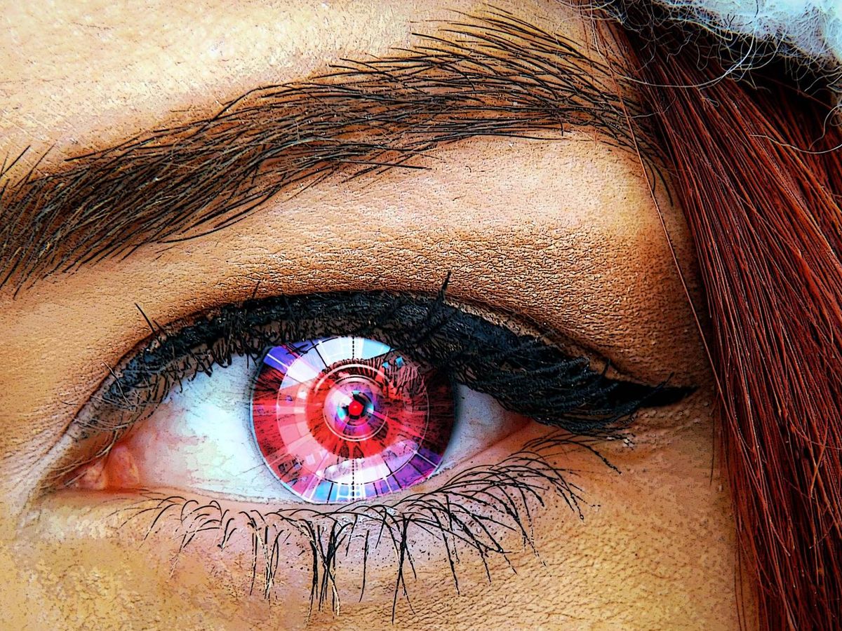 Foto: Ejemplo de un ojo biónico. Foto: Pixabay