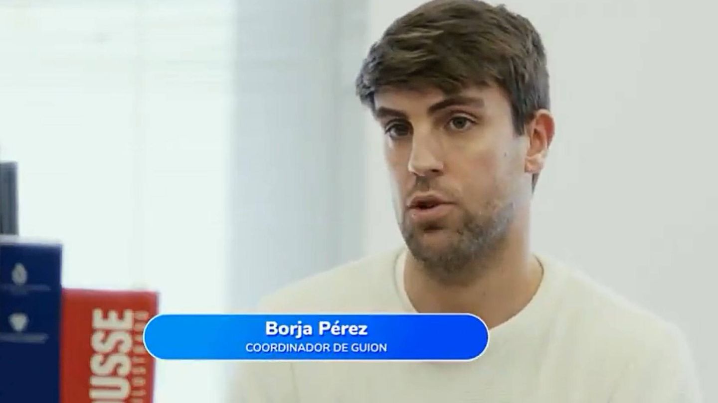 Borja Pérez, coordinador de guion de 'Pasapalabra'. (Atresmedia)