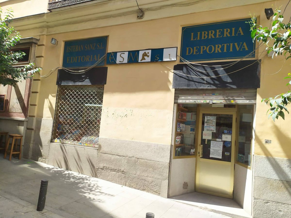 Foto: La librería Esteban Sanz. (RLC)
