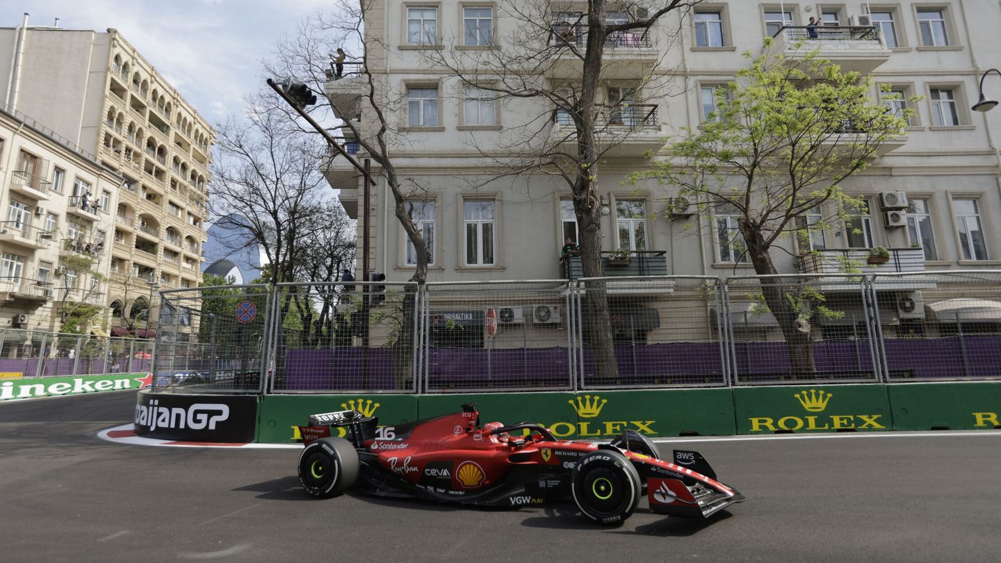 Leclerc no fue capaz de mantener la primera plaza. (Reuters/Hamad I Mohammed)
