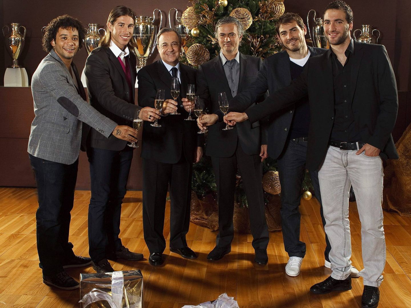 Florentino Pérez, Mourinho y Casillas 