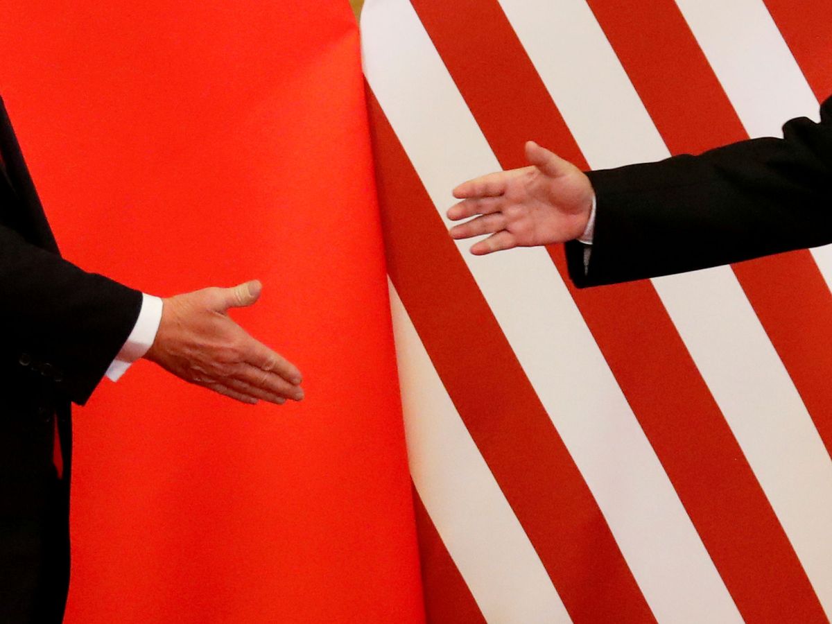 Foto: Encuentro entre Donald Trump y Xi Jinping en Pekín. (Reuters)