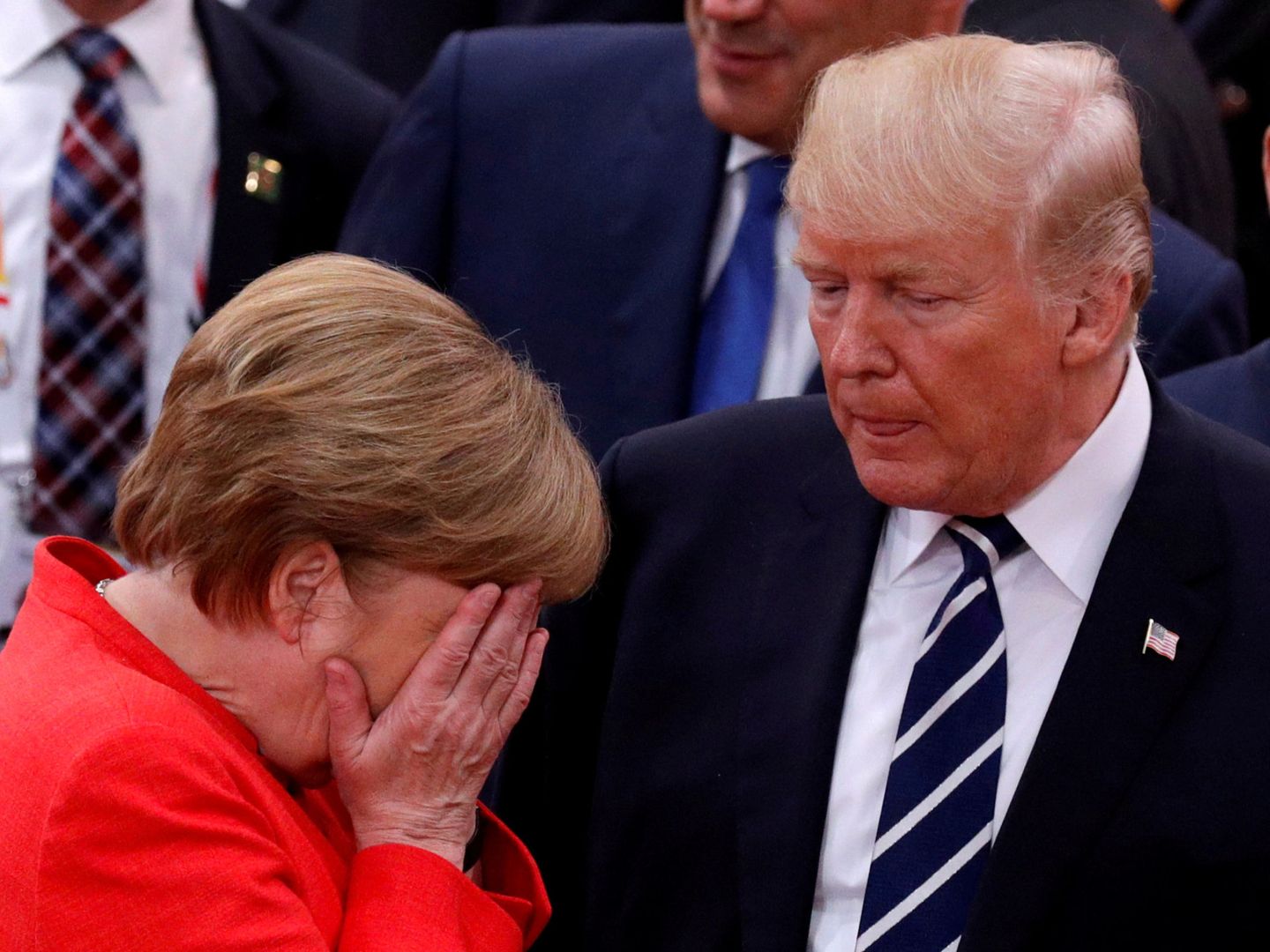 Merkel fue la primera líder europea en marcar distancias con Trump en su empuje contra la UE.
