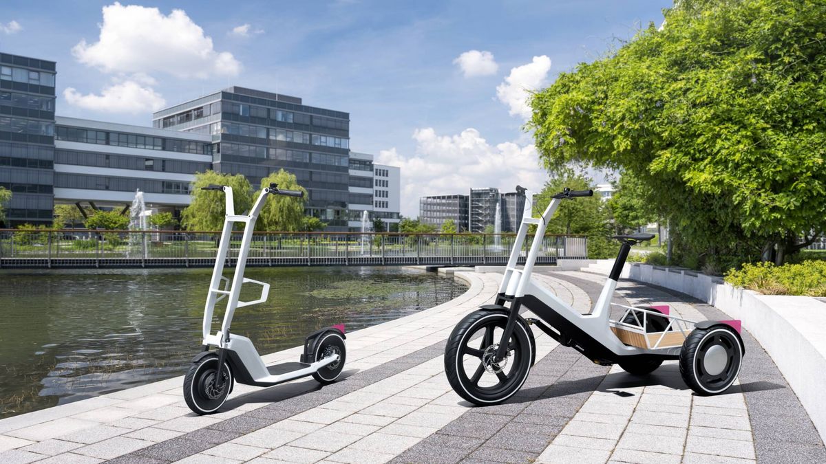 Doble propuesta eléctrica de BMW para el centro de las ciudades: scooter y bici de carga