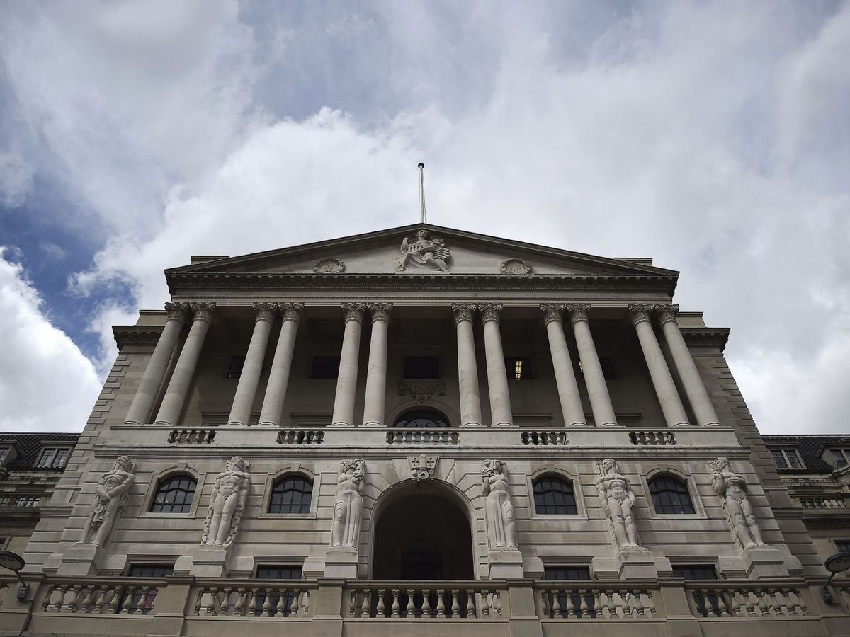 Foto: El Banco de Inglaterra. (EFE/Andy Rain)