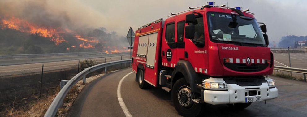 Foto: Una colilla desató el incendio del Empordà