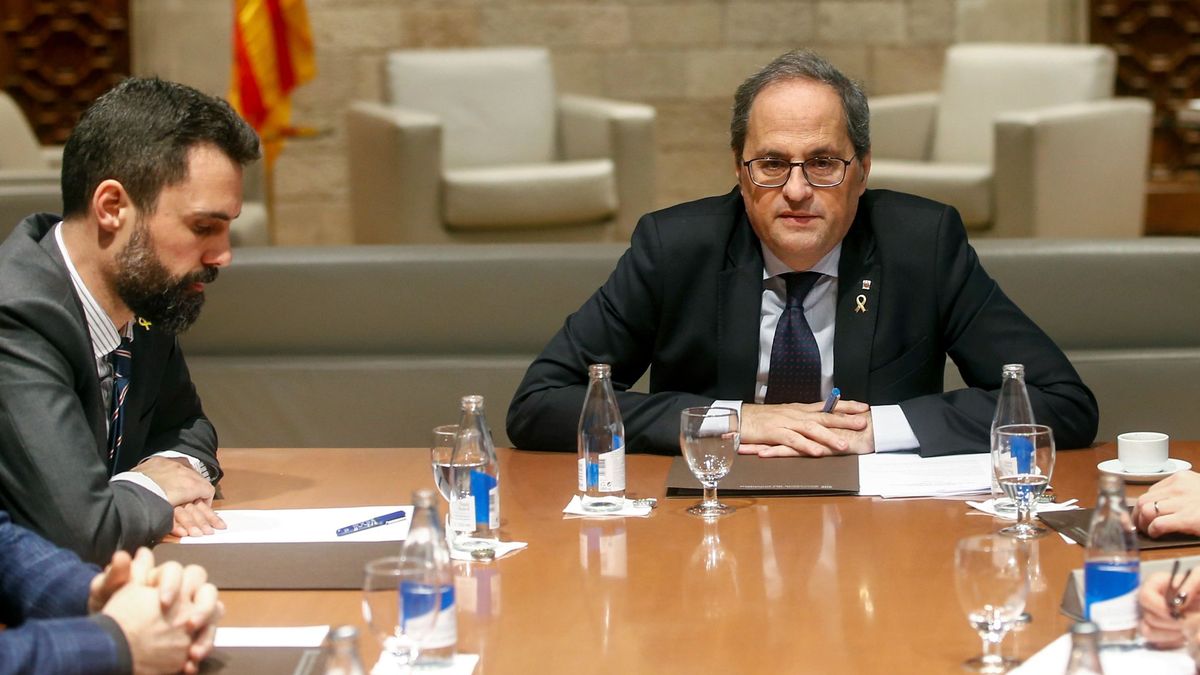 Cataluña se dirige al colapso institucional por la resistencia de Torra a dejar su escaño