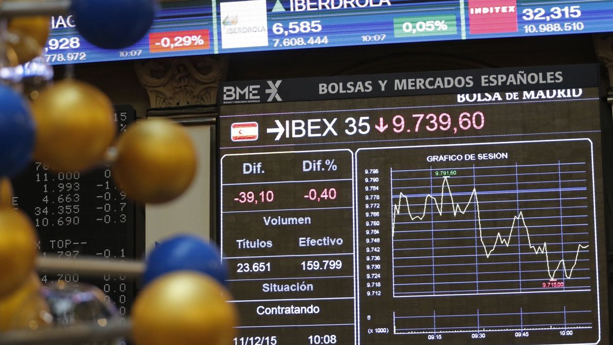 El Ibex sucumbe por novena vez consecutiva, algo que no sucedía desde 2011