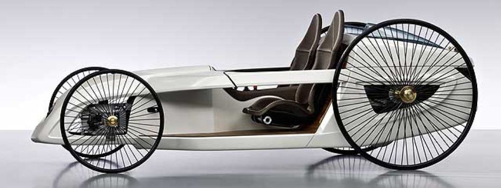 Foto: Mercedes F-Cell Roadster, el pasado hecho futuro