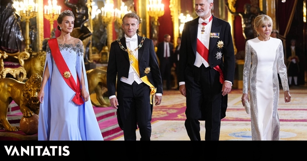Los Reyes agasajan al presidente de Francia y su esposa con una cena del chef Joan Roca en el Palacio Real