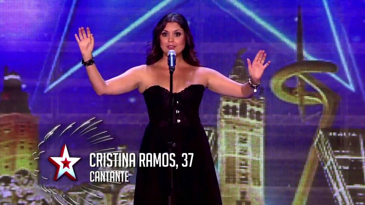 Cristina Ramos, en 'Got Talent España'. (Mediaset)
