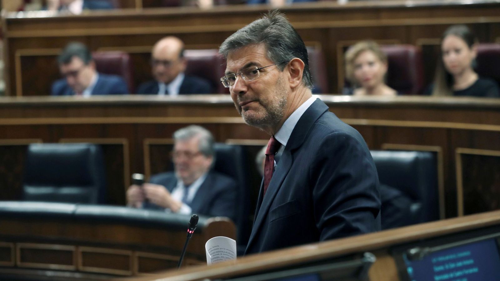 Foto: El exministro de Justicia Rafael Catalá. (EFE)