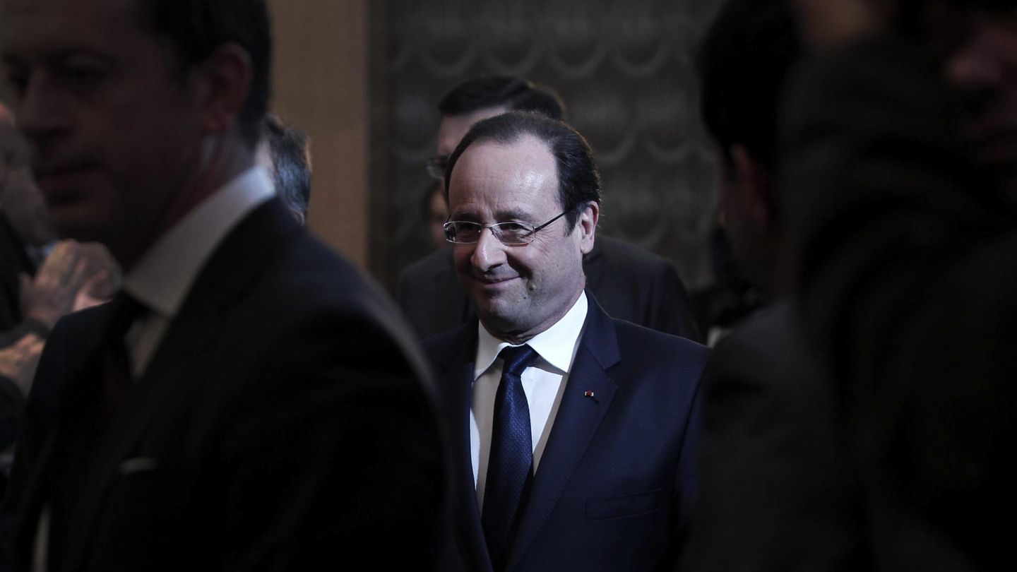 Hollande dureante su reciente visita a Estambul (Efe).