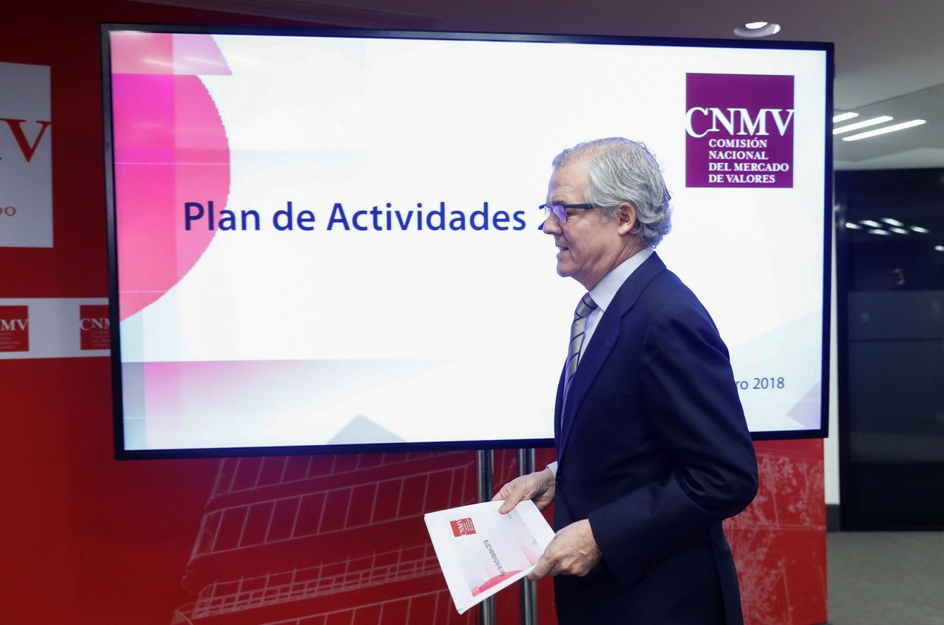El presidente de la CNMV, Sebastián Albella. (EFE)