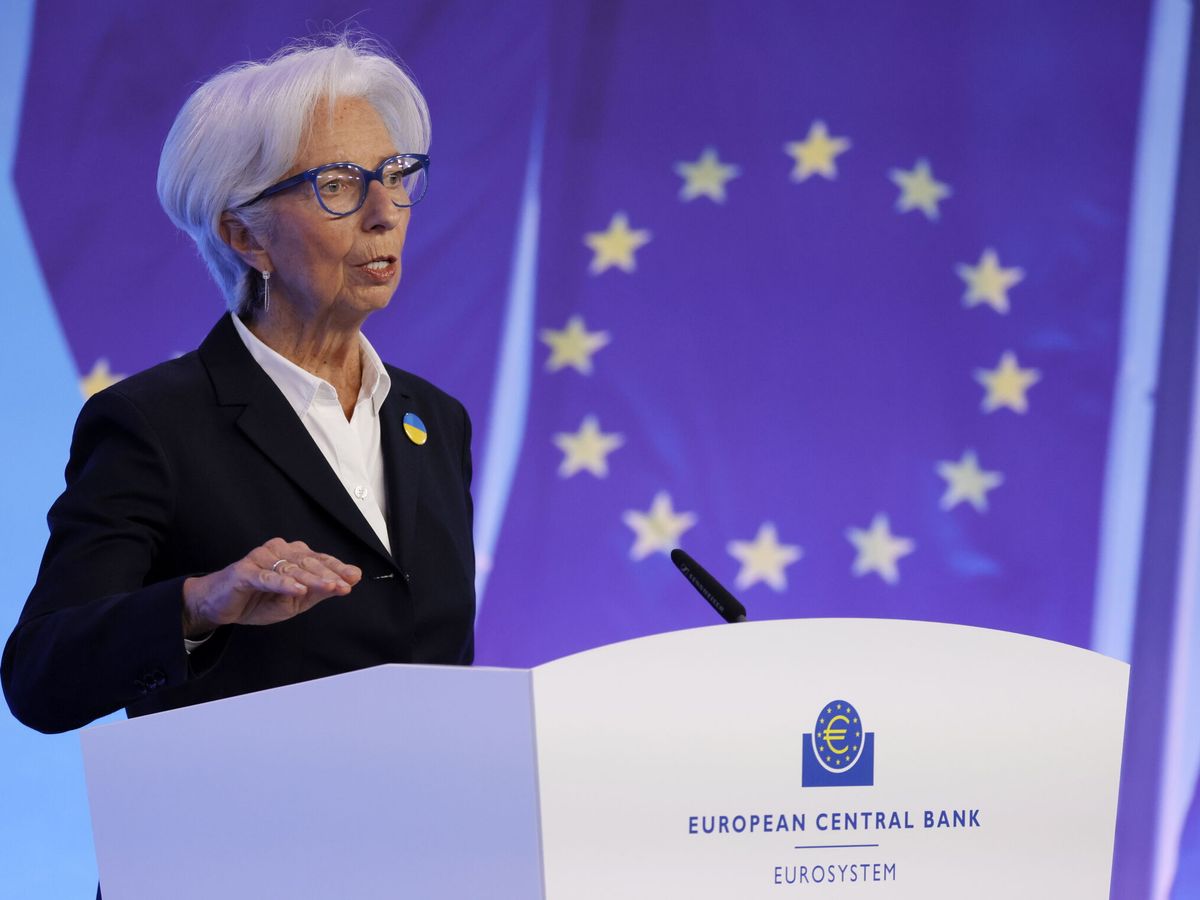 Foto: Christine Lagarde, presidenta del BCE. (EFE/Pool)