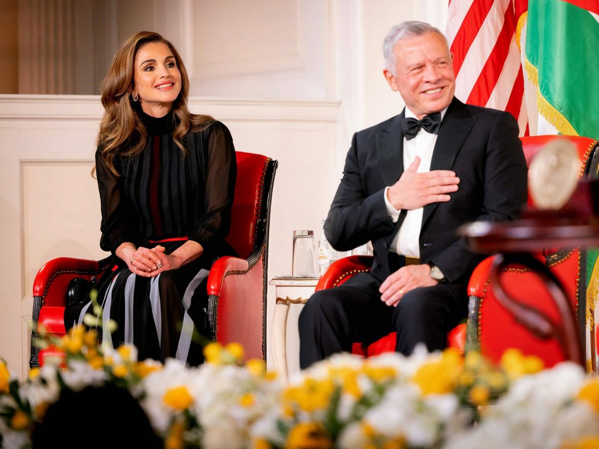 Foto: Los reyes Rania y Abdalá II reciben el premio Camino a la Paz en Nueva York. (Cordon Press)