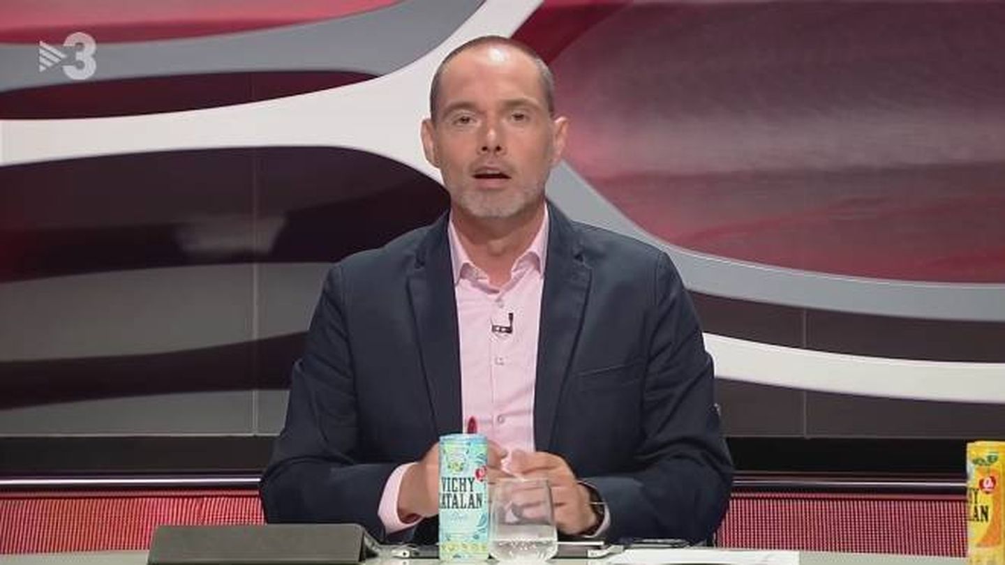Marc Negre, presentador de 'Esport club'. (TV3).