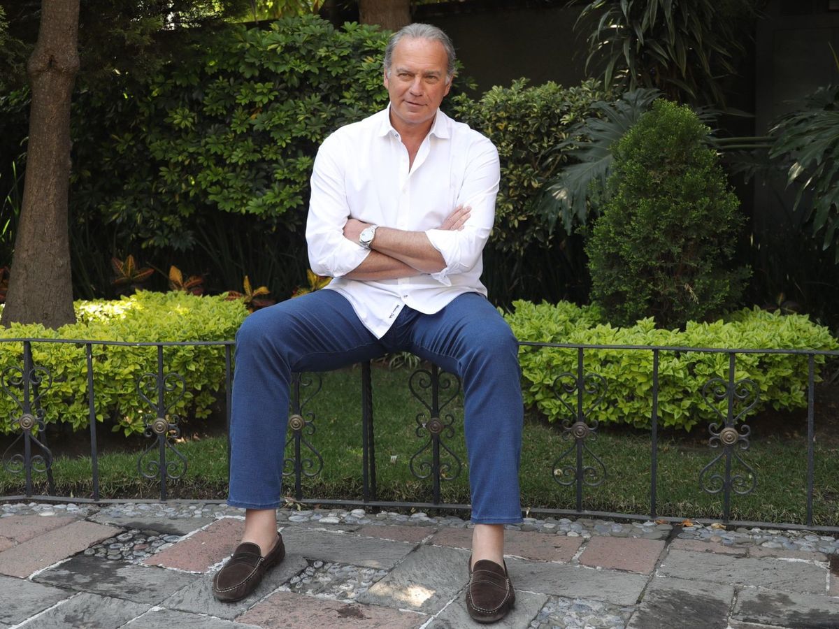 Foto: Bertín Osborne, en Ciudad de México en 2019. (EFE)