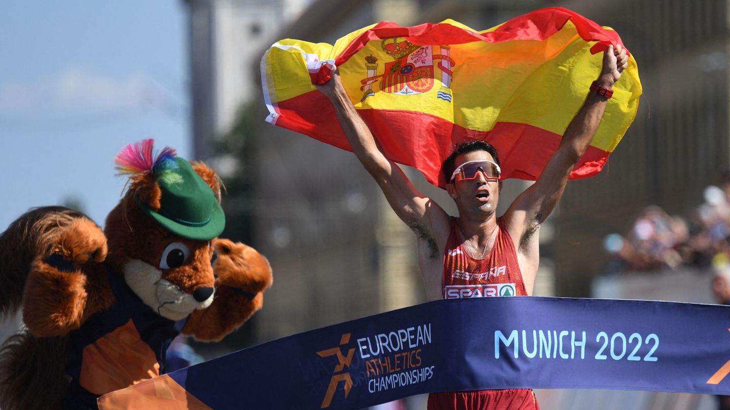Una nueva medalla española. (Reuters/Andreas Gebert)