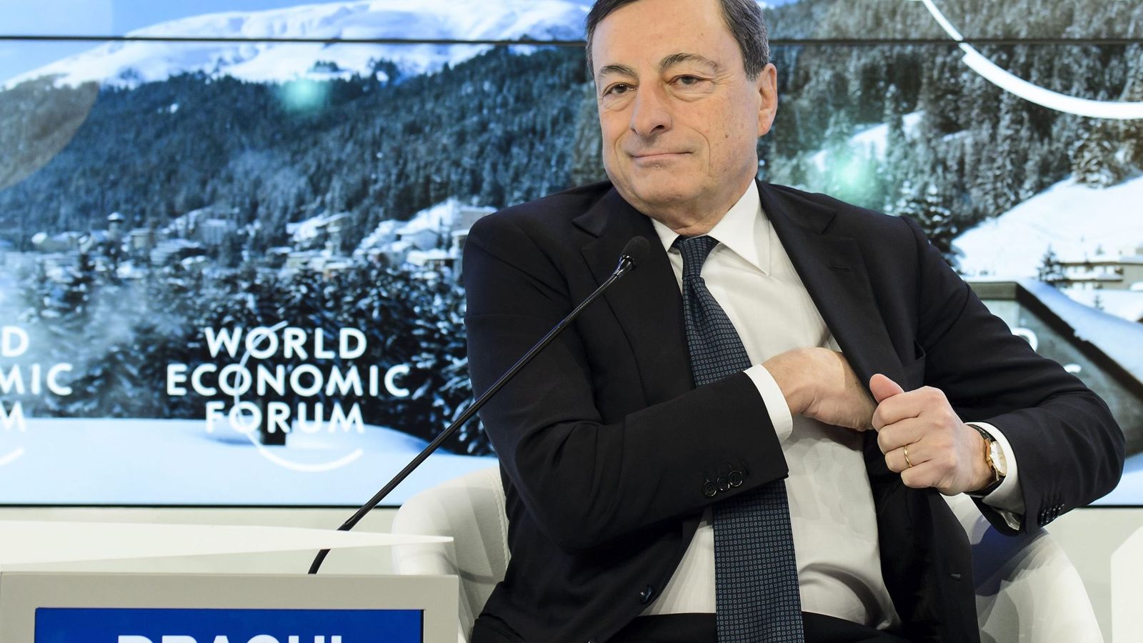 Foto: El presidente del Banco Central Europeo, Mario Draghi. (EFE)