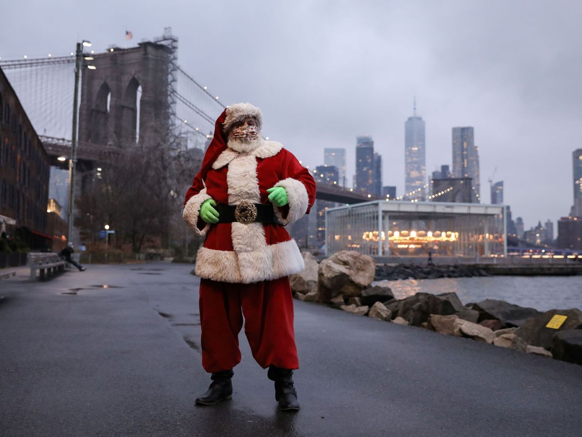 Foto: Papá Noel podrá moverse con libertad por todo el mundo (Reuters/Caitlin Ochs)