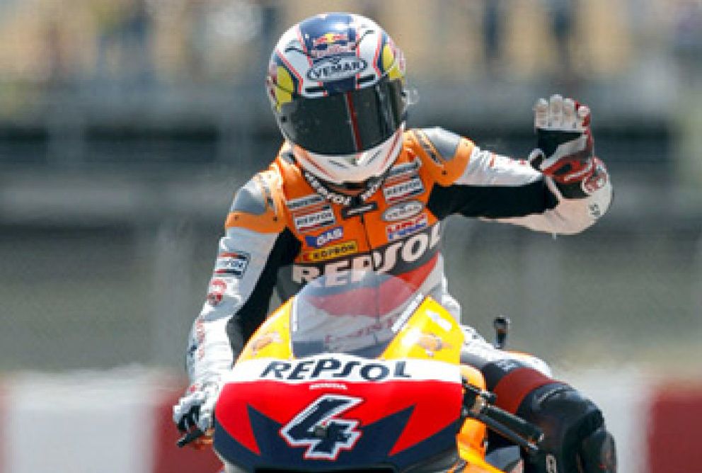 Foto: Primera victoria del italiano Andrea Dovizioso en MotoGP