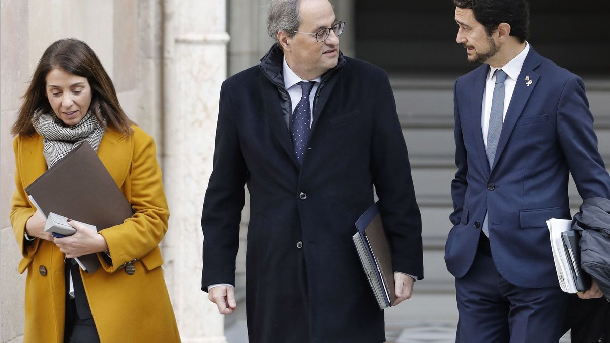 La Generalitat reconoce por primera vez que Torra puede dejar de ser presidente