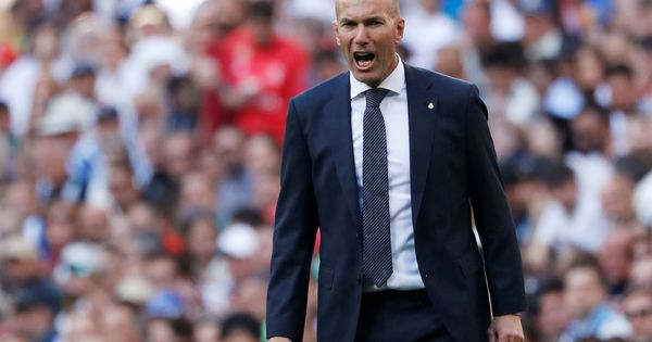 Foto: Zidane durante el partido contra el Celta en el Bernabéu. (Reuters)
