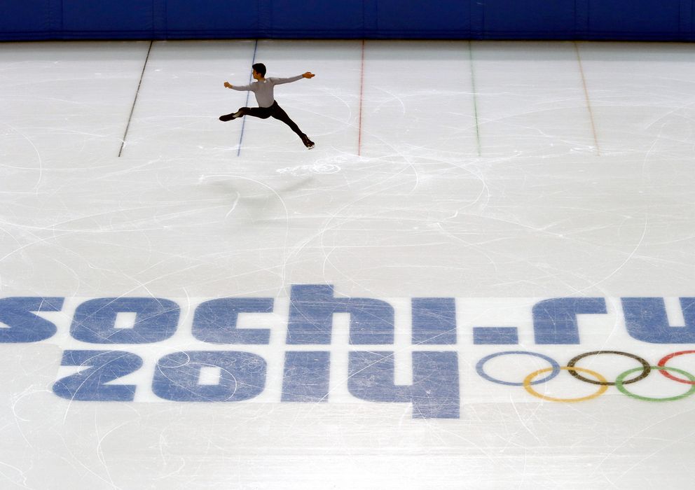 Foto: Pista de patinaje de Sochi (Reuters). 