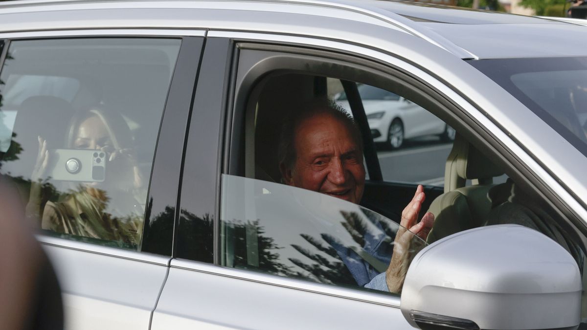 Las primeras horas del rey Juan Carlos en Sanxenxo: velada casera y comida de la tierra
