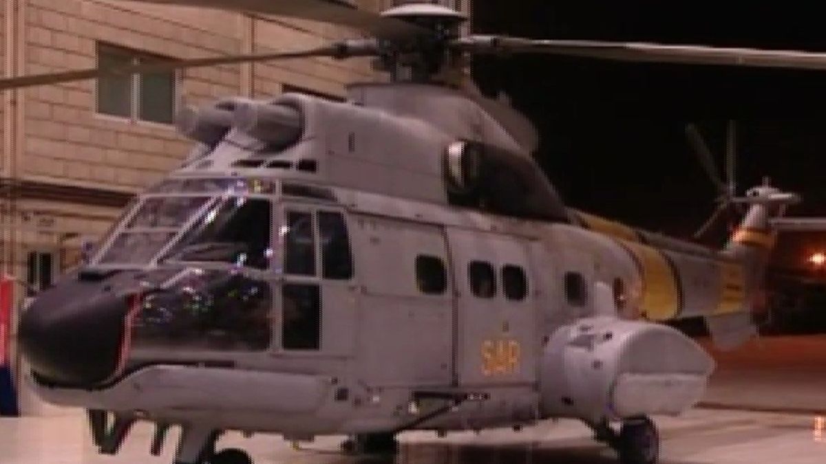 Cuatro militares desaparecidos al caer al mar un helicóptero del Ejército en Canarias