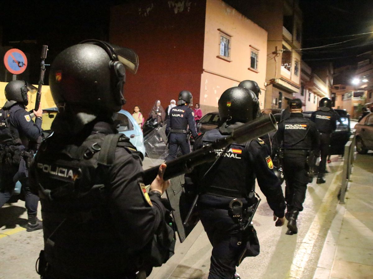 Foto: La Policía Nacional en una imagen de archivo en Ceuta. (EFE/Reduan)