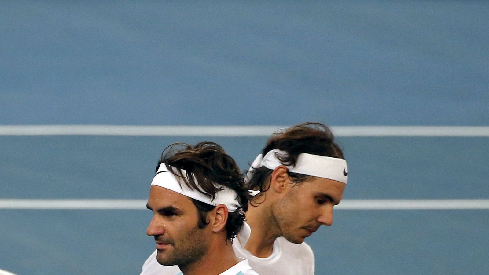 Foto: En la imagen, Roger Federer y Rafa Nadal (Reuters)