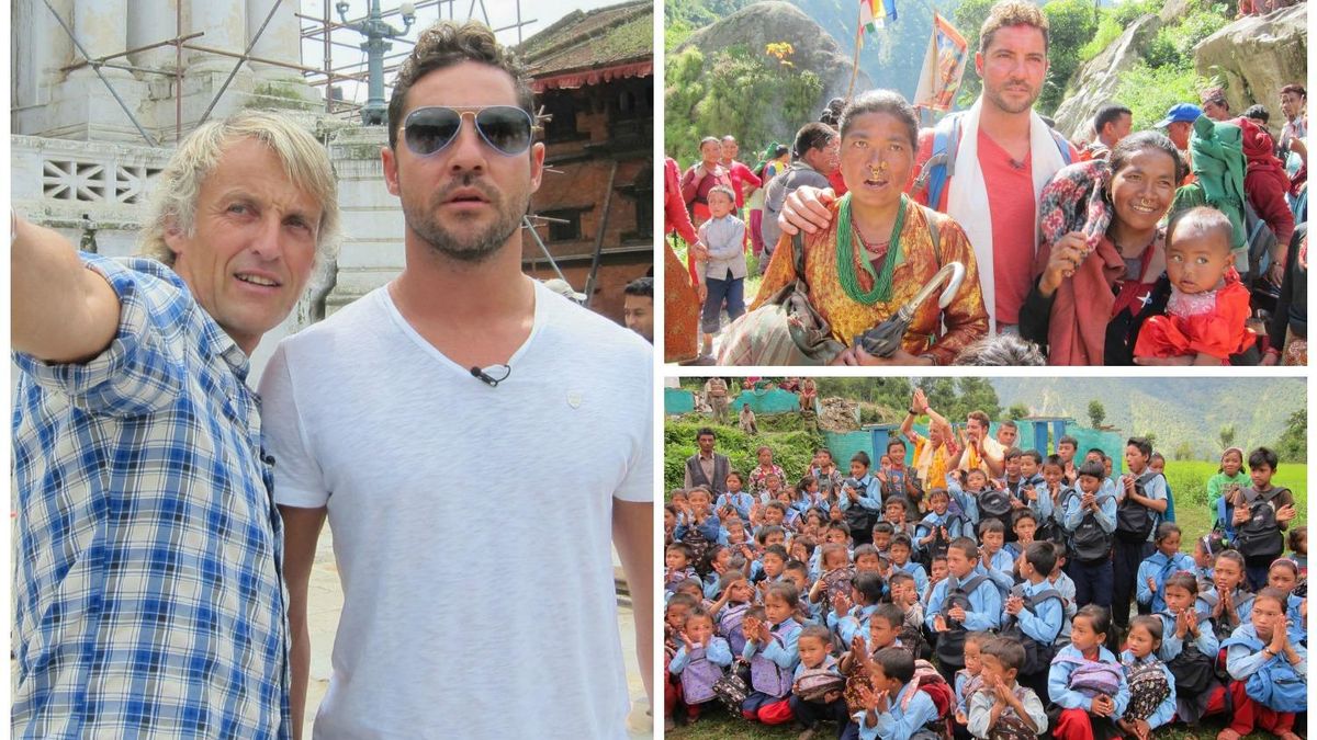 David Bisbal muestra su faceta más solidaria con el pueblo de Nepal en 'Planeta Calleja'