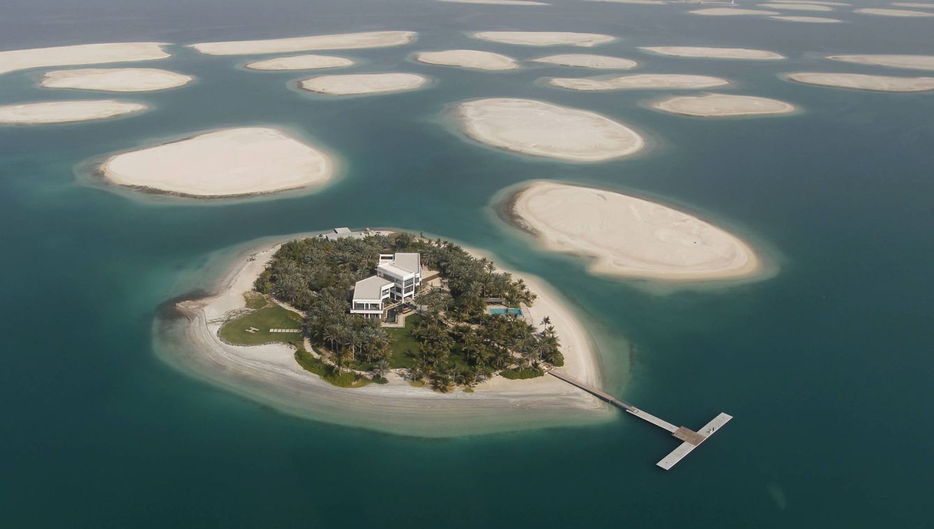 Un mansión plantada en una isla privada de Dubái. (Reuters/Jumana El Heloueh)