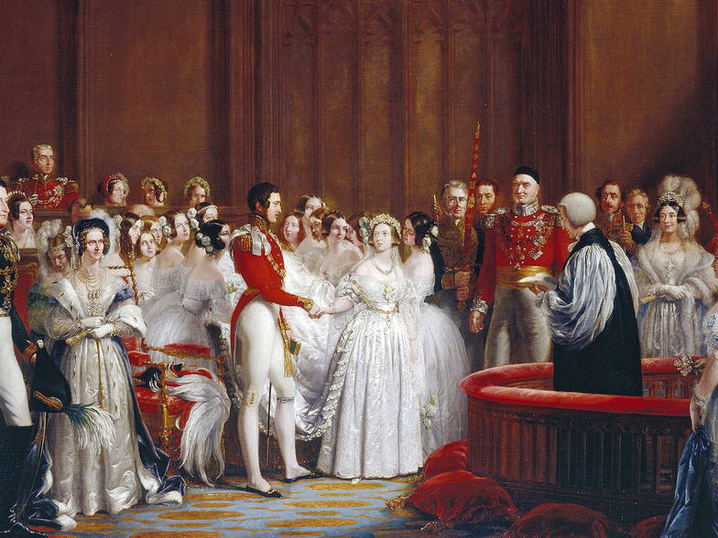 La boda de la Reina Victoria. (Wikipedia)