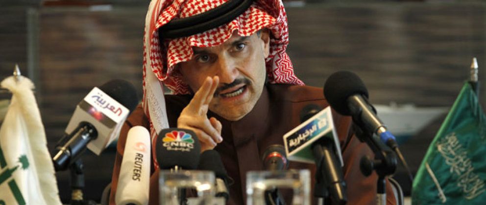 Foto: El polémico príncipe saudí Alwaleed, indignado por no entrar en el ‘top 10’ de los más ricos