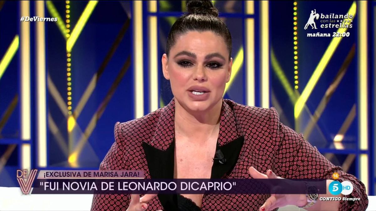 "Fui novia de Leonardo DiCaprio": Marisa Jara descoloca en '¡De viernes!' con su tórrido romance con el actor