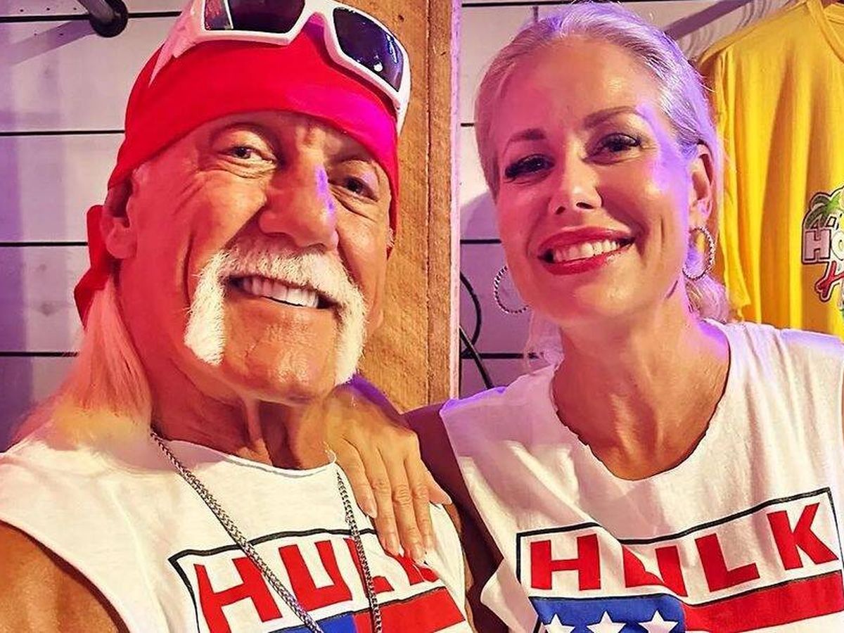 Foto: Hulk Hogan y su mujer, Sky Daily, en una imagen de sus redes sociales. (Instagram/@hulkhogan)